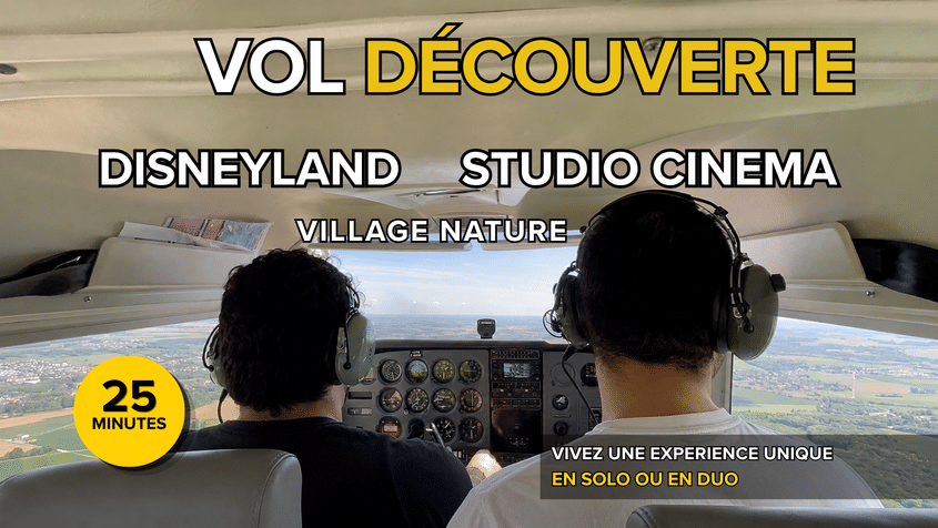 Survolez Disneyland et les Studios de cinéma TSF