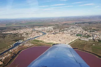 Balade aérienne de Sète à l'Espiguette