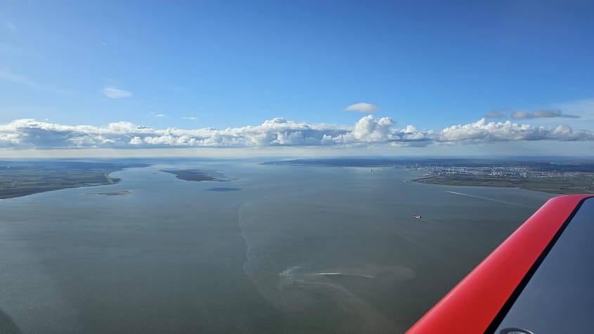 Sightseeing over Zeeland, Schelde and Port of Antwerp