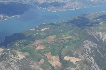 Station de Praloup vue du ciel