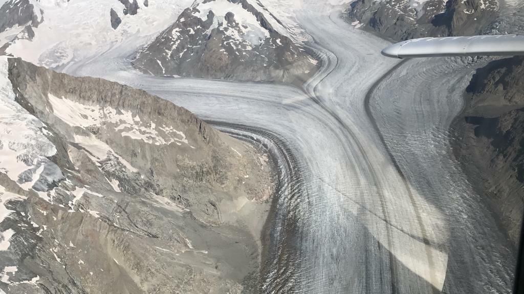 Unvergesslicher Alpenflug