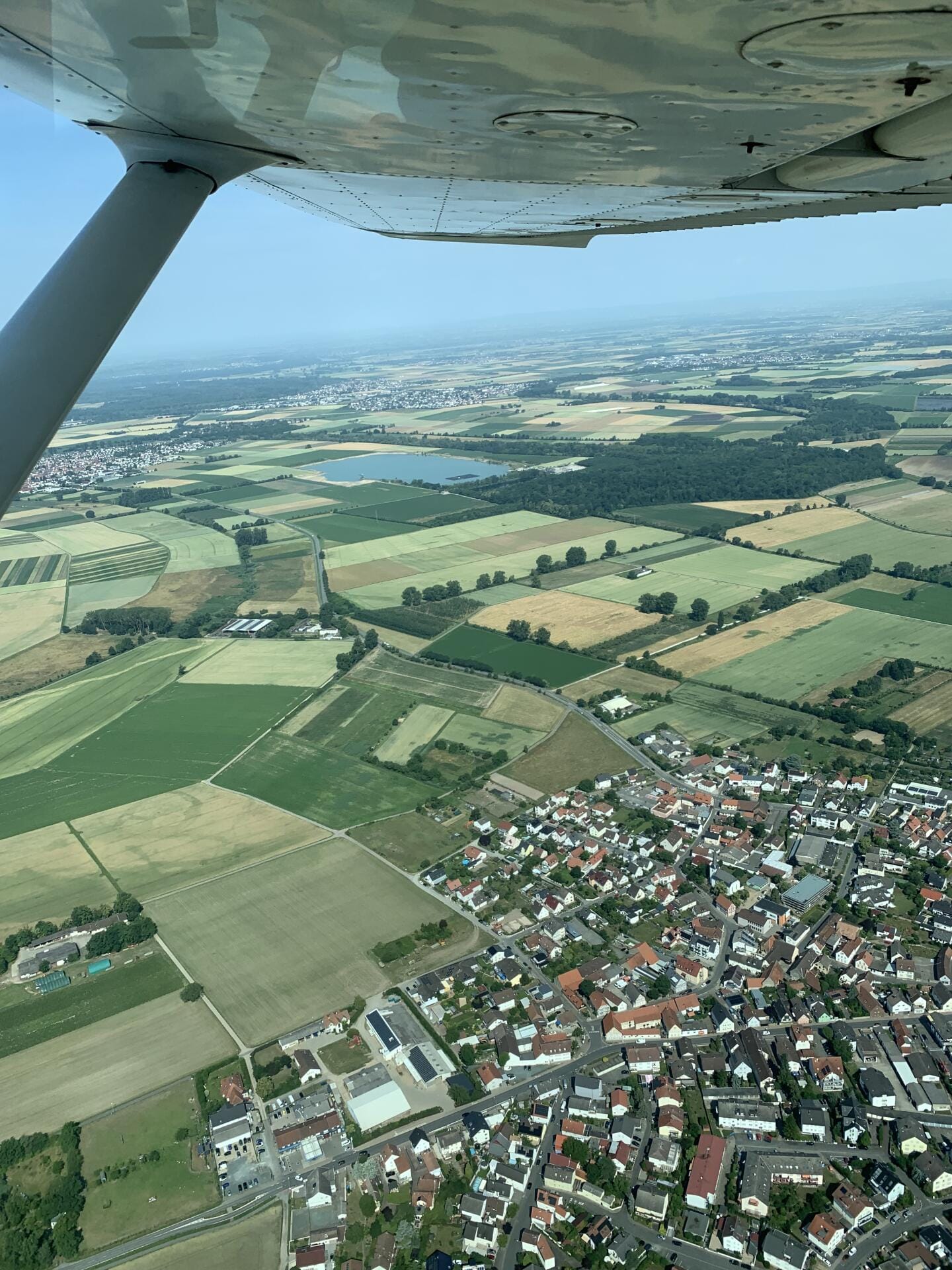 Fly Over Frankfurt & the Rhine