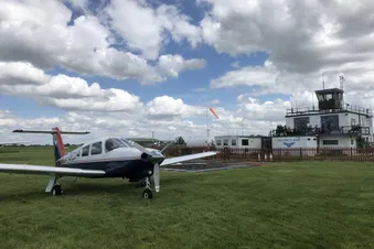 Lunch at Sleap on the Welsh border