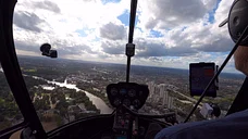 Helicopter flight: London to Goodwood