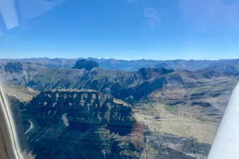 Station de Praloup vue du ciel