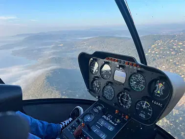 Vol d'initiation en Hélicoptère R44 (2 Passagers) | 25m