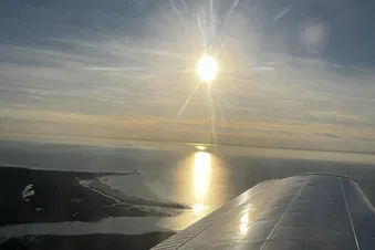 Sunset over Kalajoki.