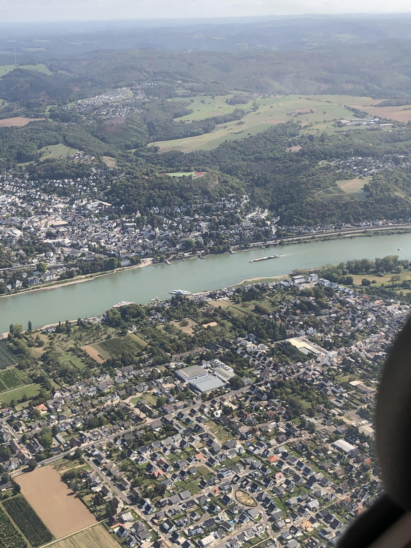 30-minütiger Rundflug über Bonn/Siebengebirge