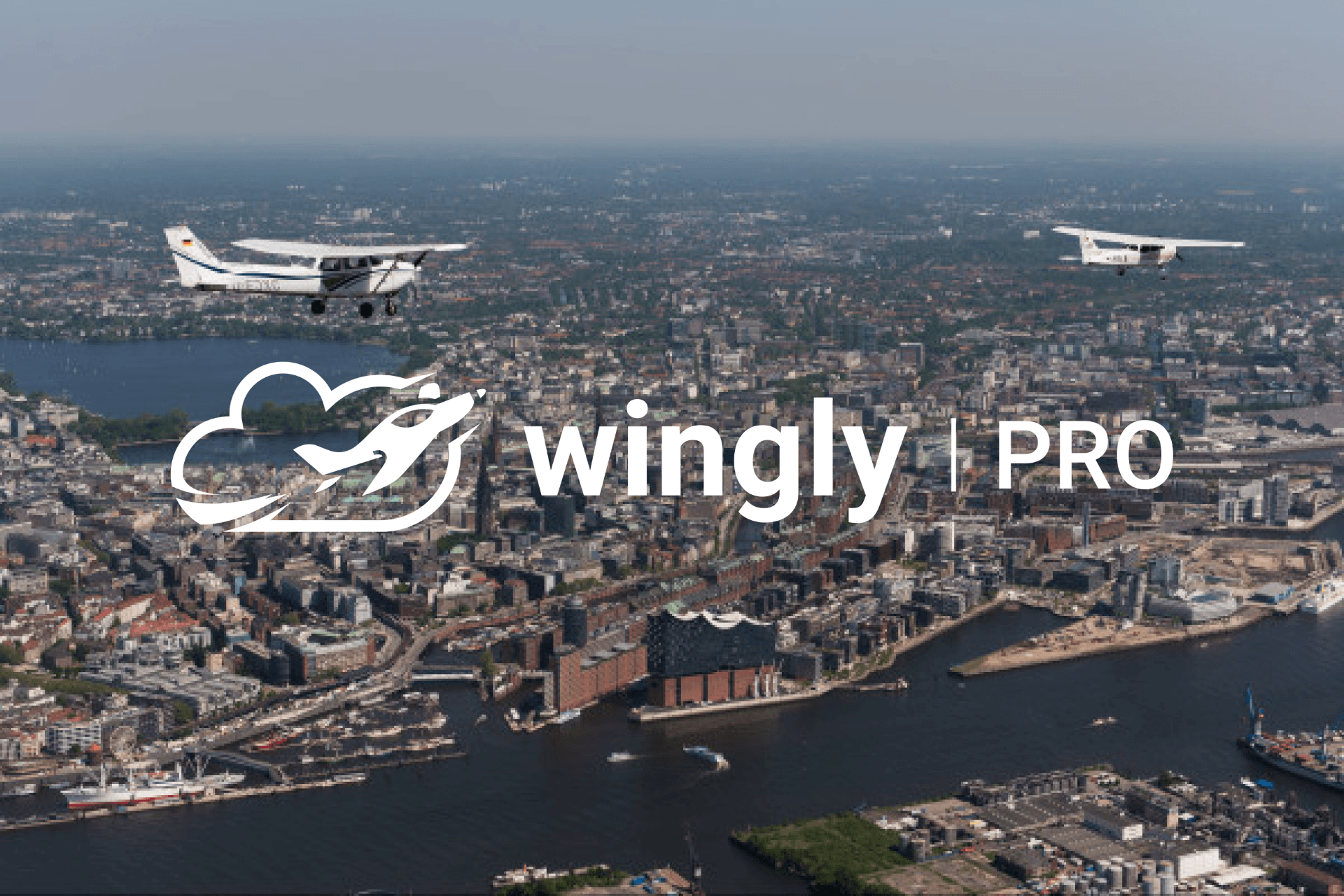 Romantik Rundflug über Hamburg