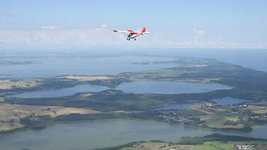 Rundlfug nach und über Rügen