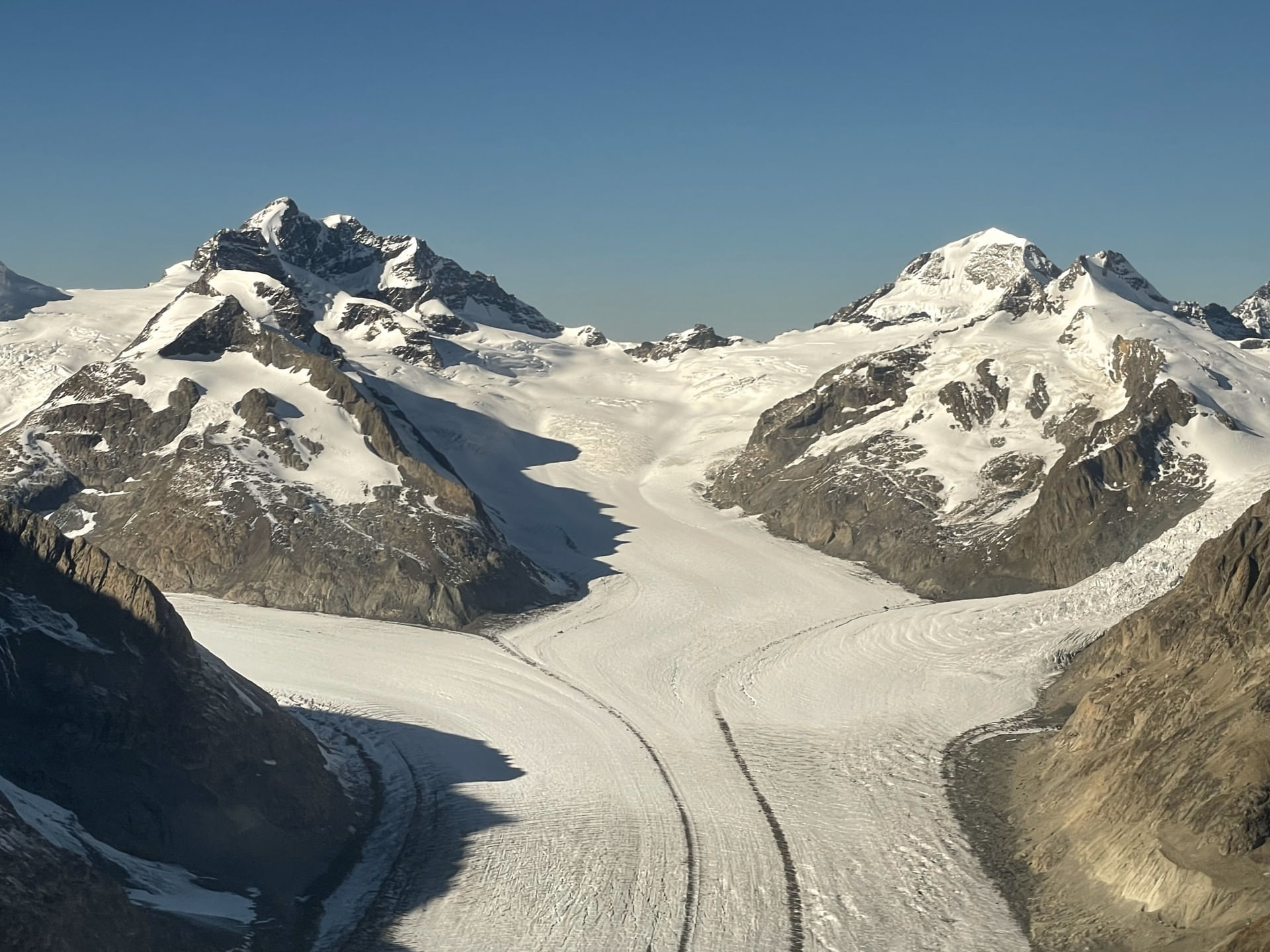 Aletschgletscher, Konkordiaplatz