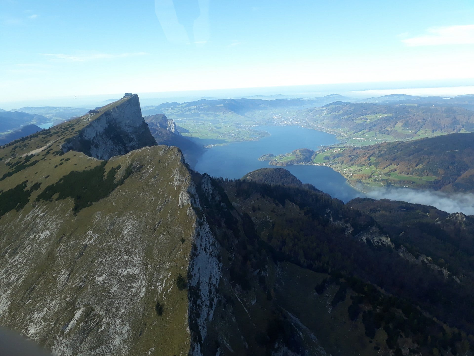 40 Minuten Rund um den Schafberg im Helikopter