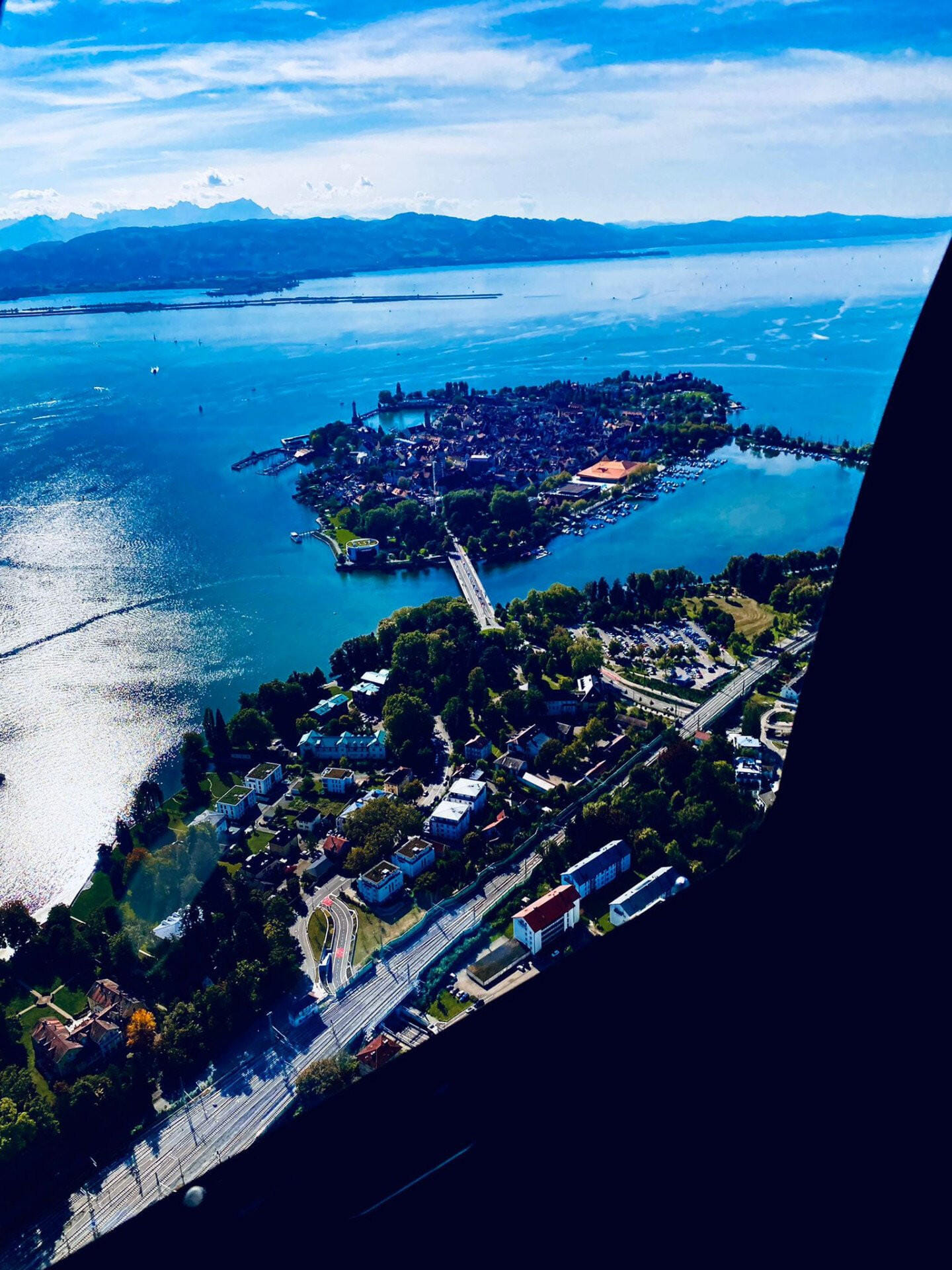 Hubschrauber Rundflug Bodensee- Pfänder- Allgäu