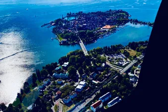 Hubschrauber Rundflug Bodensee- Pfänder- Allgäu