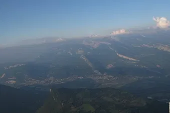 Balade au-dessus des pyrénéées depuis Bergerac