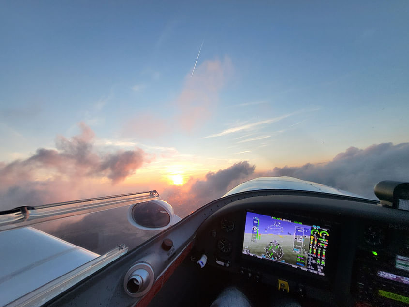 Rundflug über der Wetterau