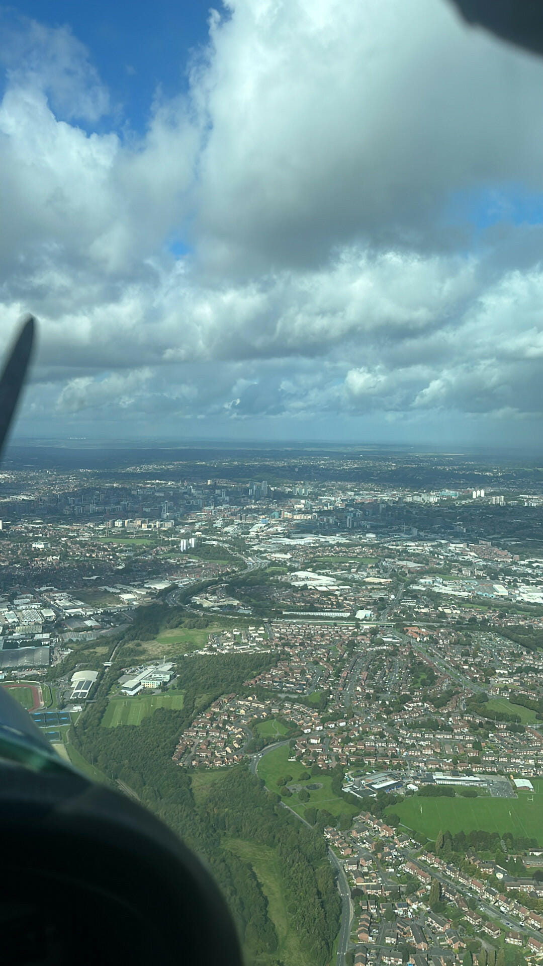 Sightseeing over Leeds and Harrogate