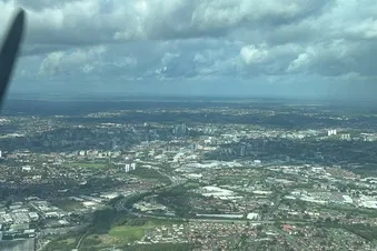 Sightseeing over Leeds and Harrogate