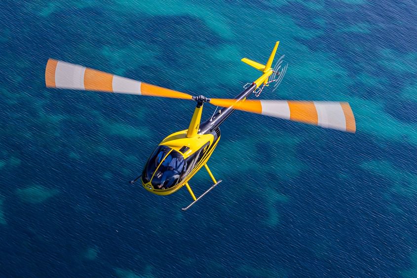 Helicopter Trial flight with views of Mallorca! (30min)