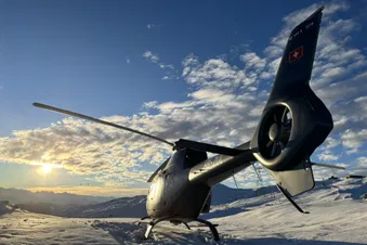 Restaurant-Flug - Mit dem Heli zum zMittag