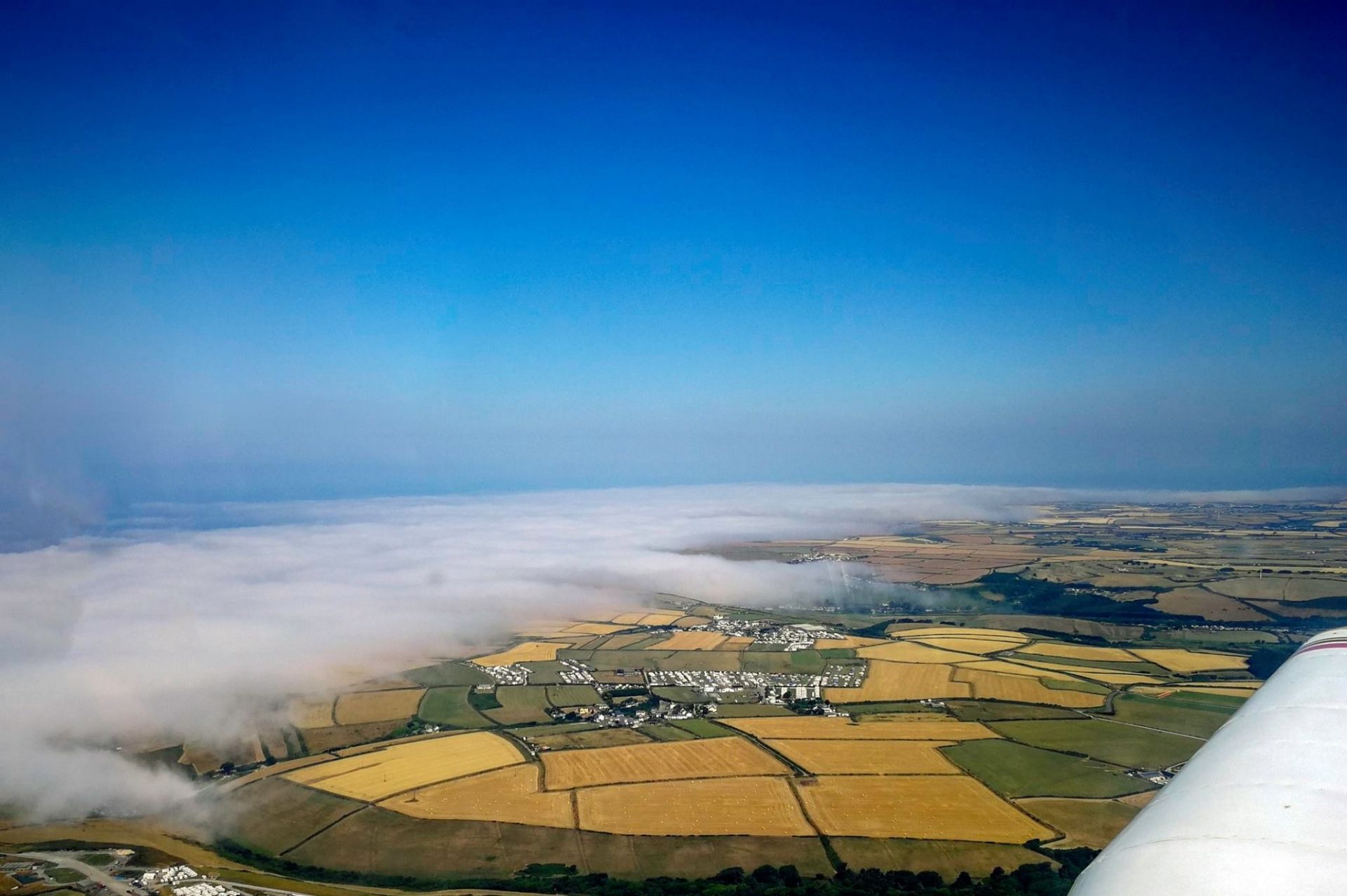 Falmouth and St Mawes Sightseeing flight experience