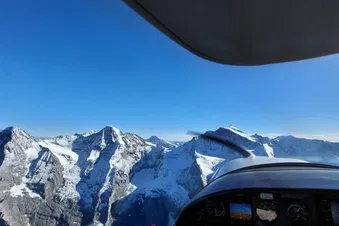 Alpen Rundflug Jungfrauregion und Titlis