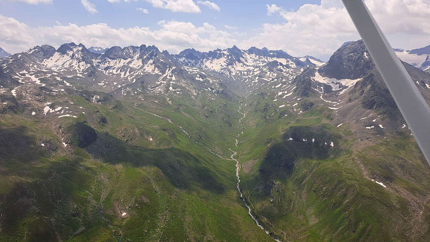 Rundflug Allgäu - Arlberg - Silvretta - Bodensee