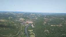 Petit tour des gorges de l'Aveyron en avion