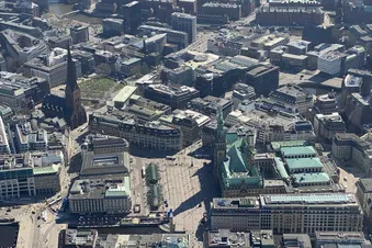 Cuxhaven entlang der Elbe nach Hamburg - von Oben Endecken