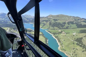 🚁 Tour en hélico - 30 min - depuis Leysin
