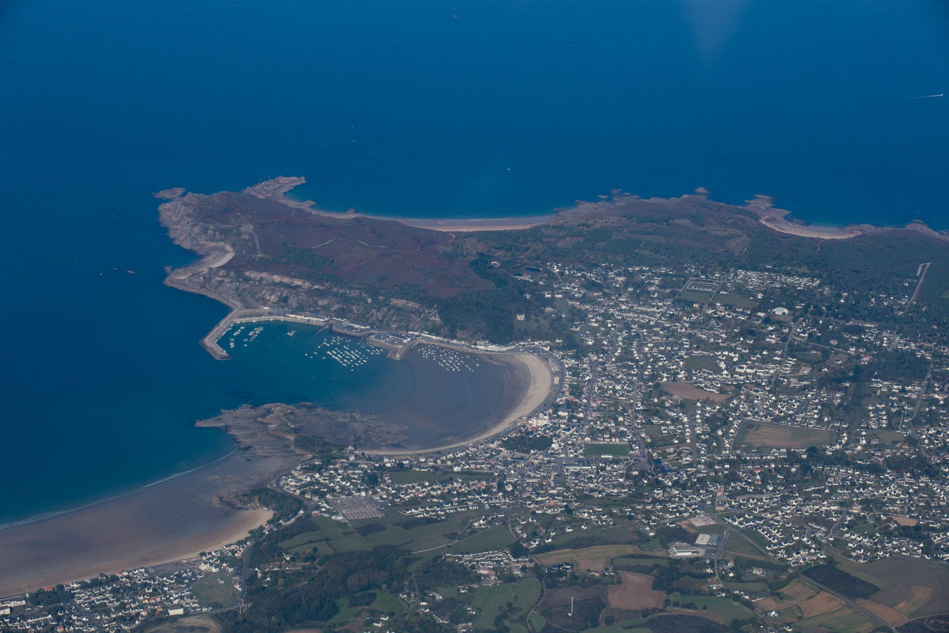 Balade aérienne le long de la côte de Barfleur (1h15m)