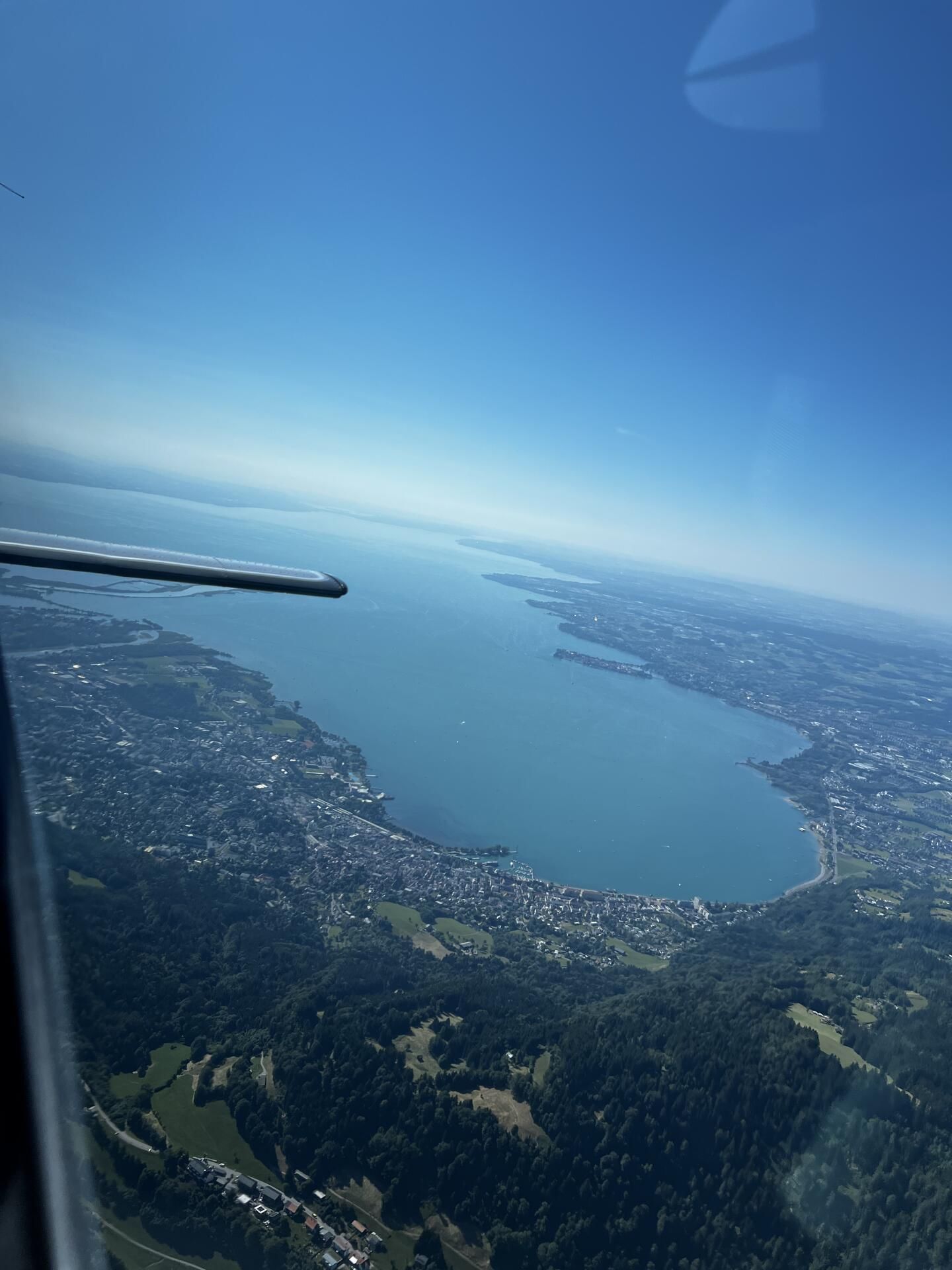Rundflug Bodensee und württembergisches Allgäu