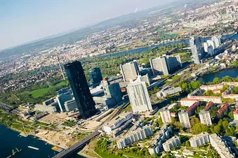Rundflug über Wien