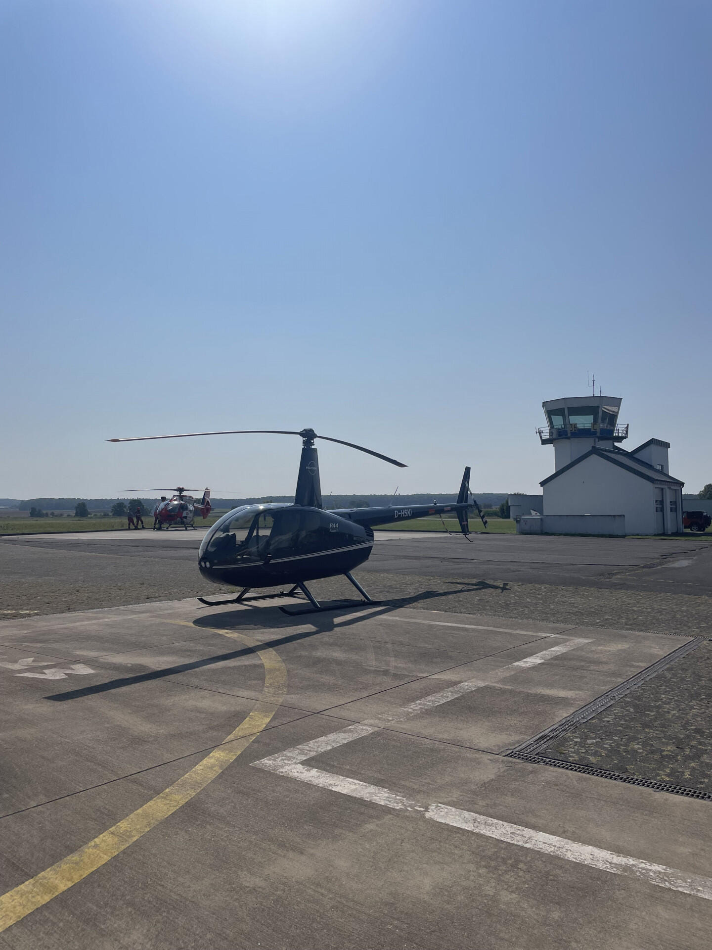 Hubschrauber Rundflug über Frankfurt Skyline