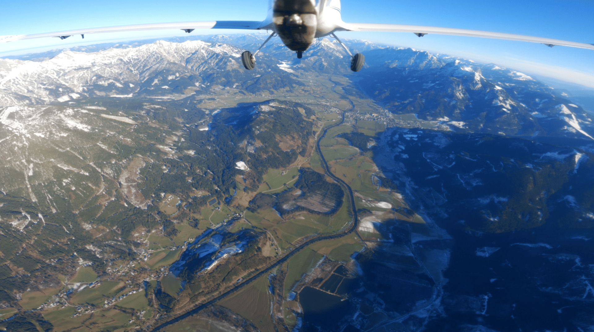 Blick Richtung Admont und dem Gesäuse