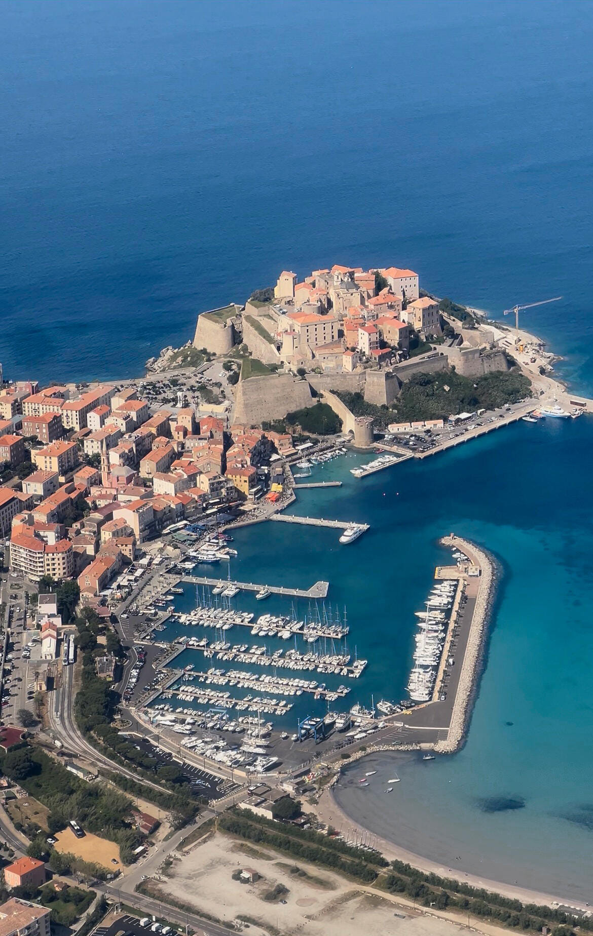 Calvi vu du ciel