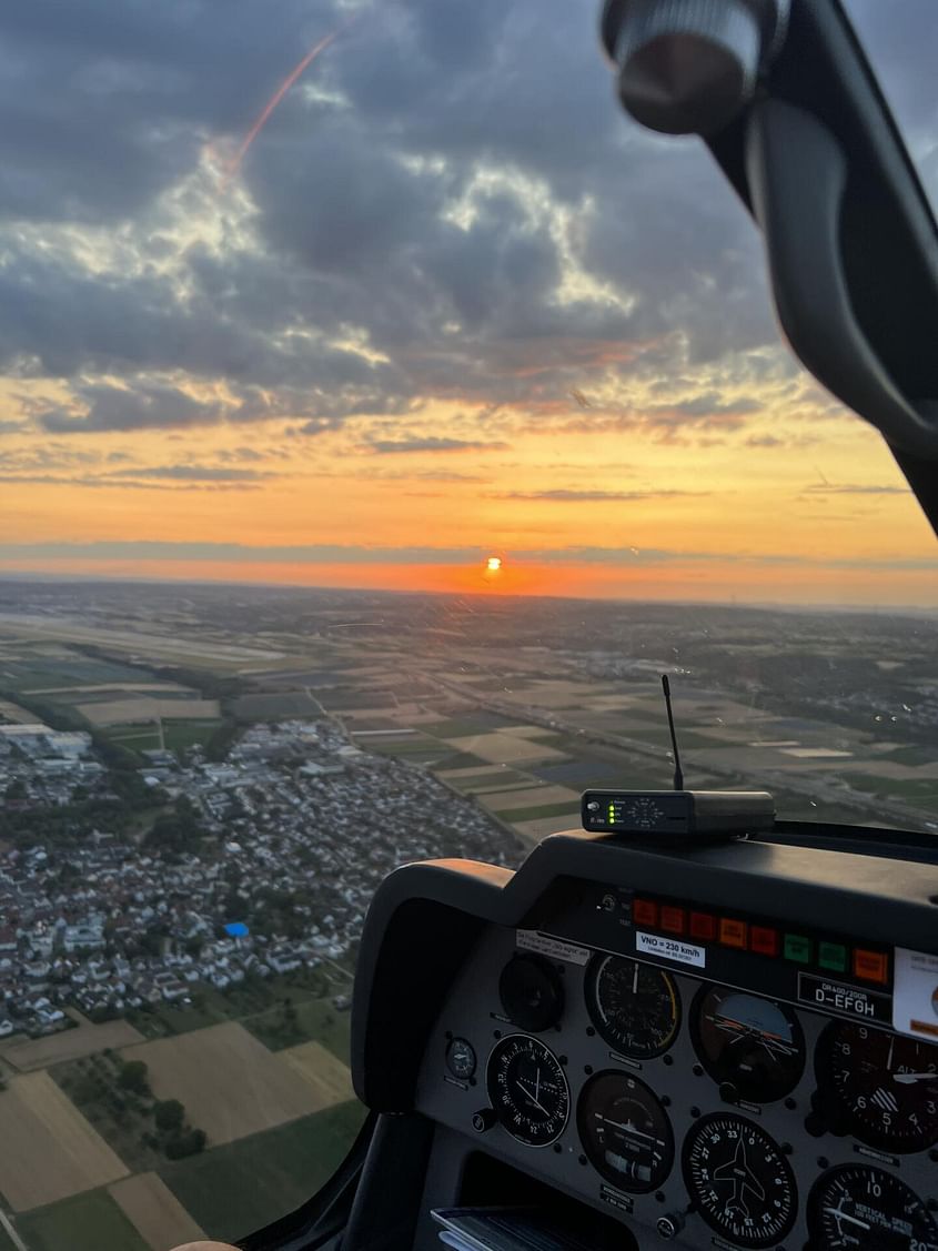 Rundflug über Stuttgart City und Flughafen Stuttgart
