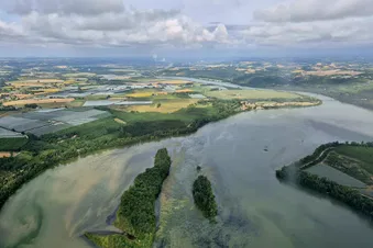 Plan d'eau du confluent du Tarn et de la Garonne