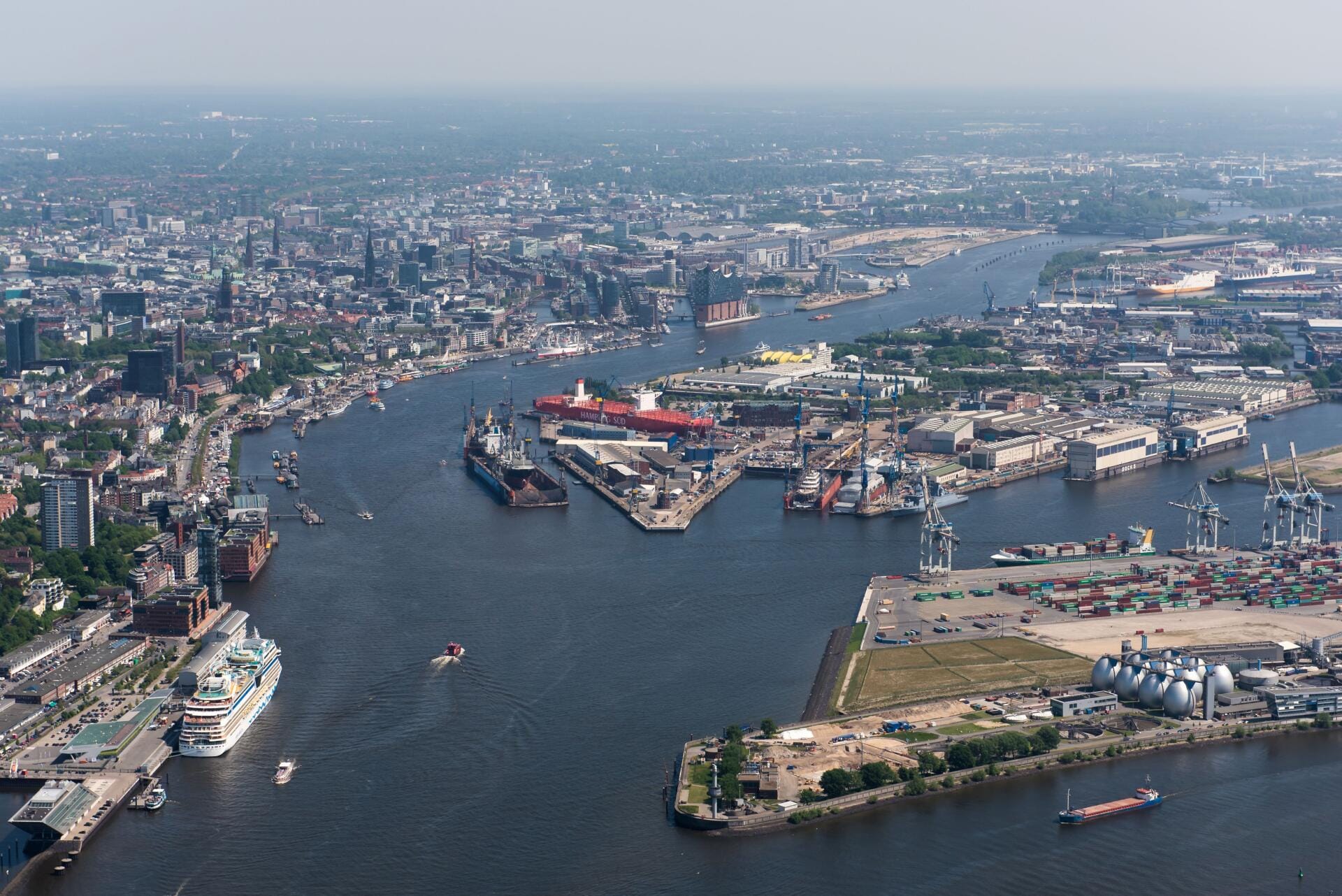 Barrierefreier Rundflug über Hamburg (Rollstuhlgerecht)