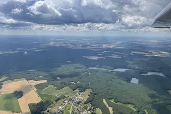 Barnim und die Uckermark an der Oder entlang