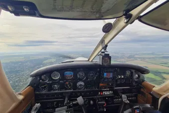 Ausflug mit der PA 28-181 über Berlin & Märkische Schweiz