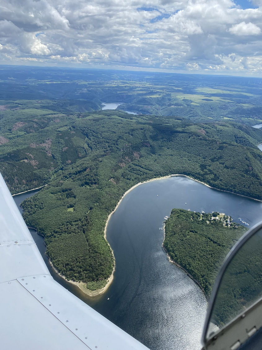 Die Eifel aus der Vogelperspektive