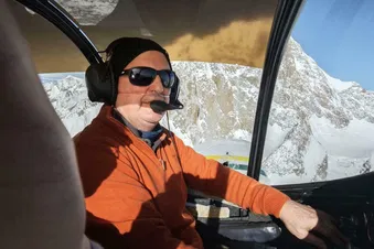 Sur la paroie Italienne