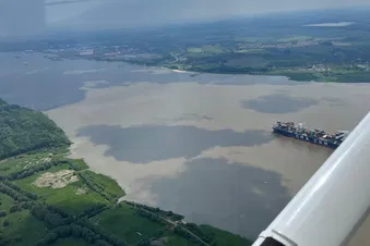 Rundflug Uetersen nach Sylt über Cuxhaven und Helgoland