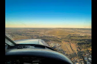 Rundflug über dem Hegau, Konstanz, Mainau, Donautal