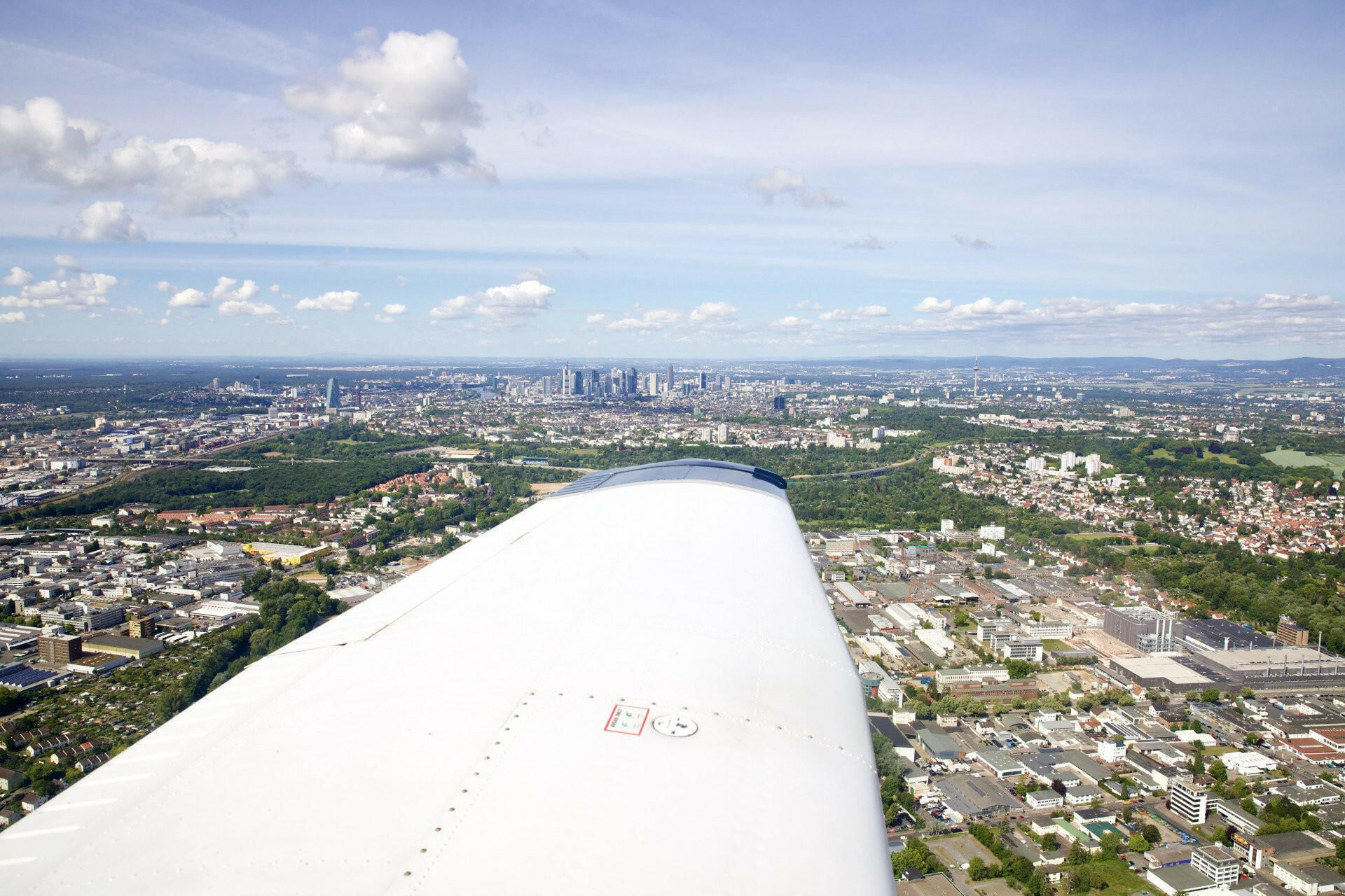 Vorbei an Frankfurt am Main