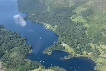 Blackpool coast-Lake Coniston-Lake Windermere ✈️