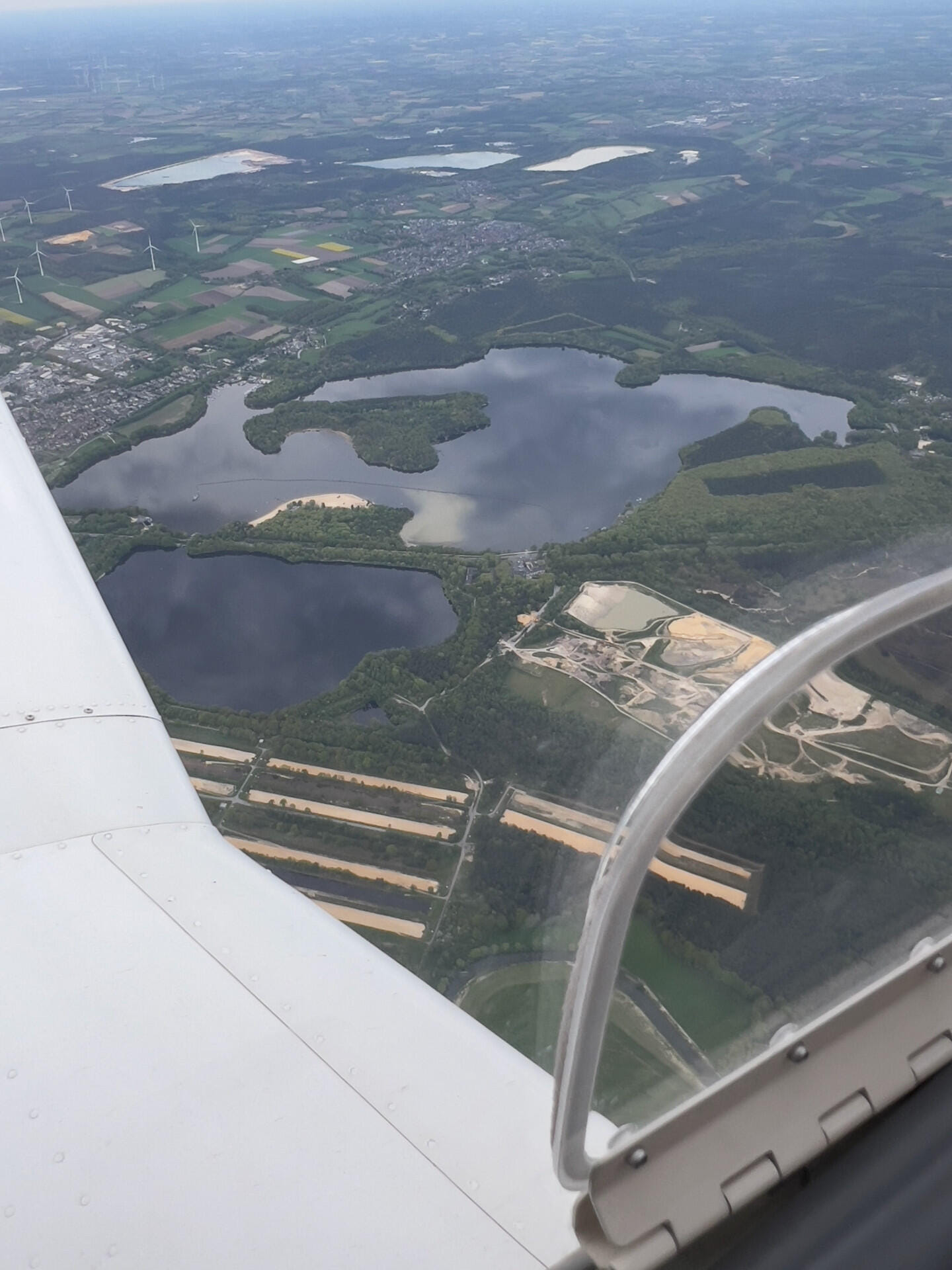 Rundflug Niederrhein - Ruhrgebiet