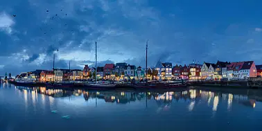 Streckenflug nach Husum (Nordsee)