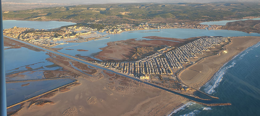 Balade aérienne littoral Audois